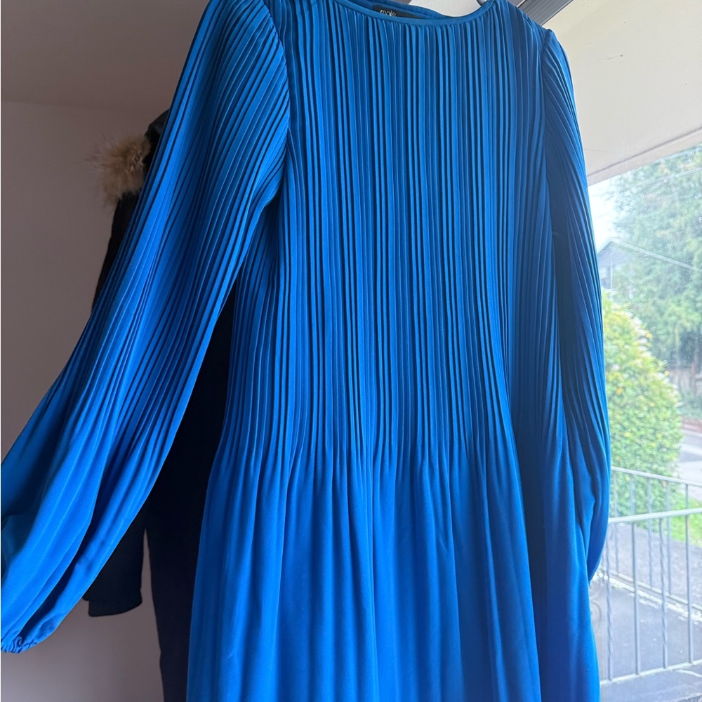 Maje Pleated Dress